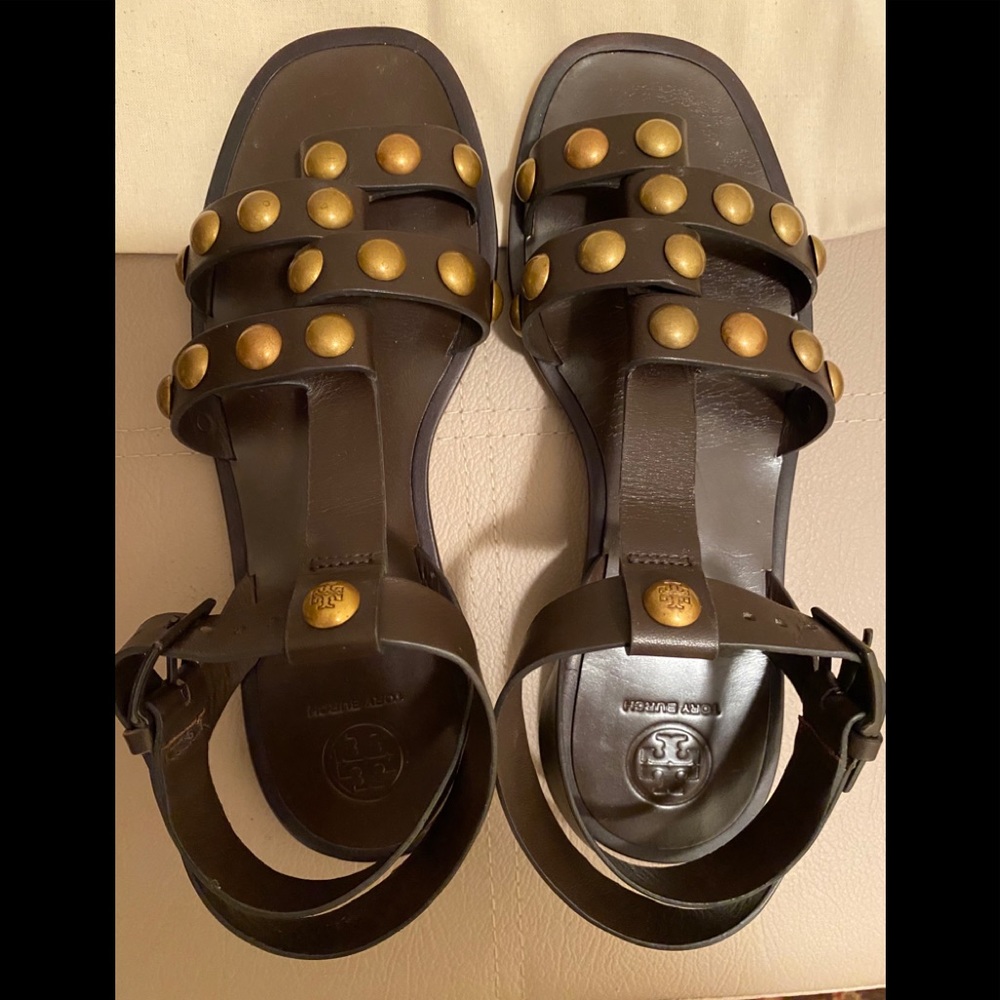Tory Burch Blythe gladiator sandals 7M Like new
